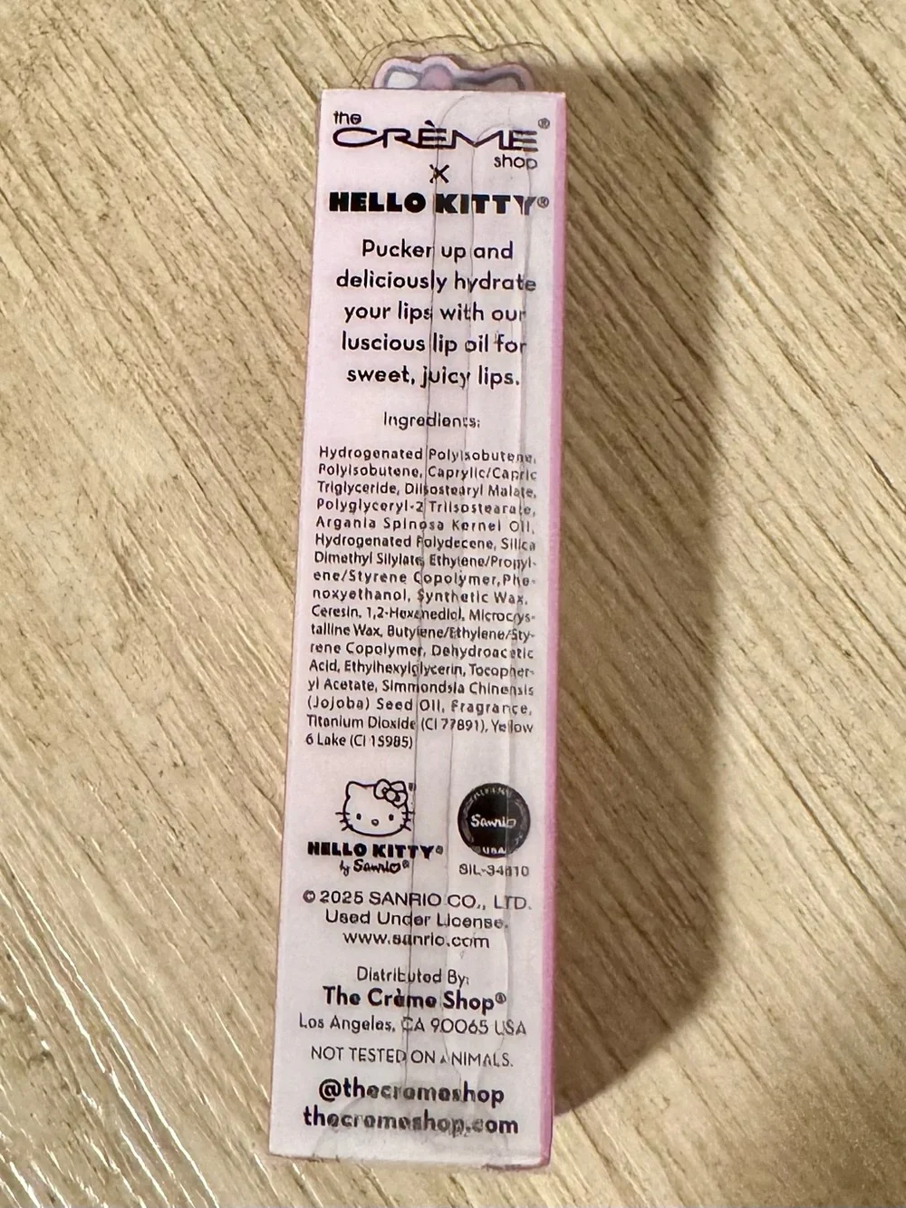 The Creme Shop x Hello Kitty-Kawaii Kiss Lip Oil in Vanilla Mint - NEW